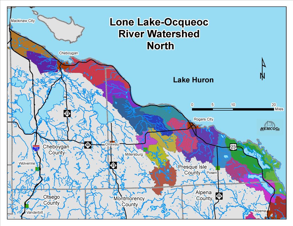 Blueprint for Watershed Collaboration Lone Lake Ocqueoc River Watershed